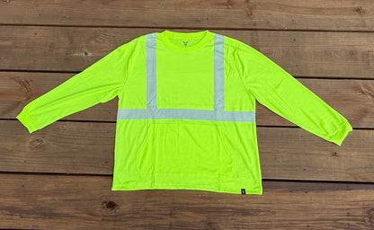 Kanga T-Shirt Long Sleeve - Reflective Strip - No Logo