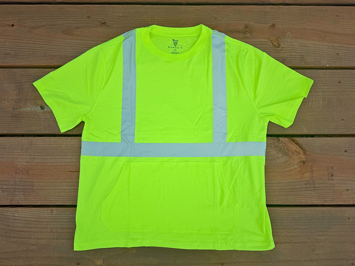 Kanga T-Shirt Short Sleeve - Reflective Strip - No Logo